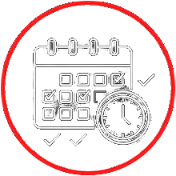 Programação do calendário